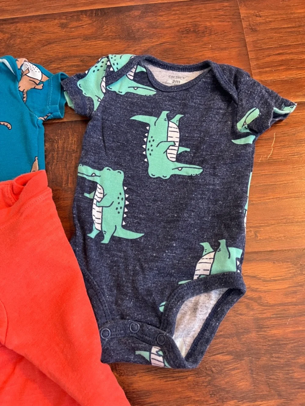 ⭐️⭐️ PICK 5 / $20 Carter's Short-Sleeve One-Piece Bodysuit Set - 3M